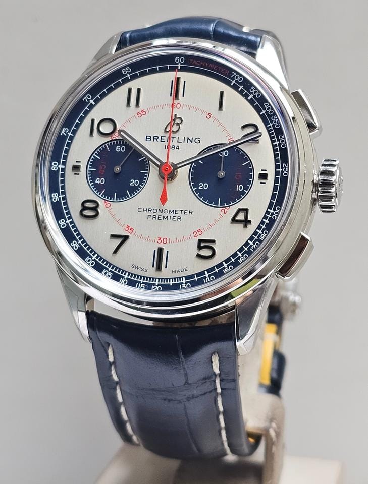 Breitling for Bentley Premier B01 Chronograph 42 Bentley Mulliner - Box & Papers 2025 Unworn - White Dial
