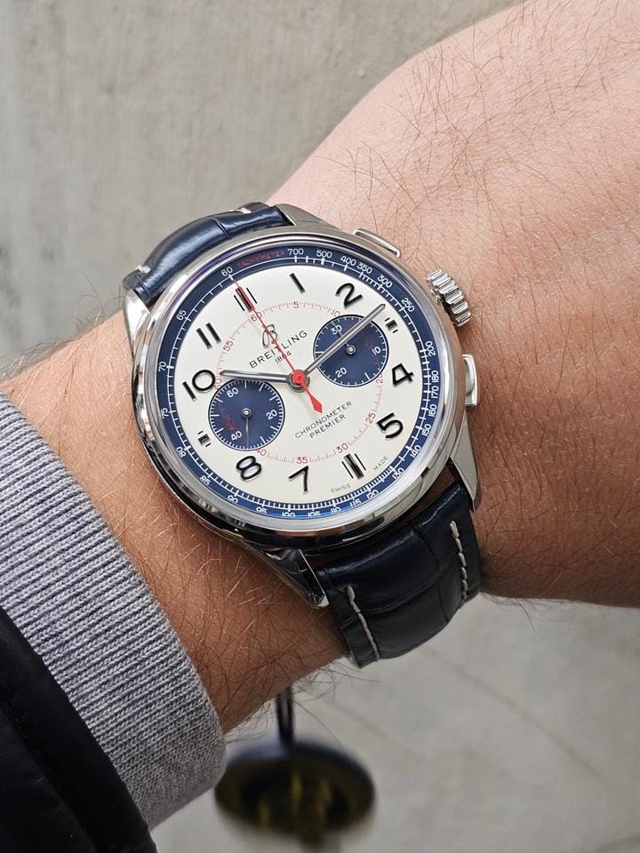Breitling for Bentley Premier B01 Chronograph 42 Bentley Mulliner - Box & Papers 2025 Unworn - White Dial