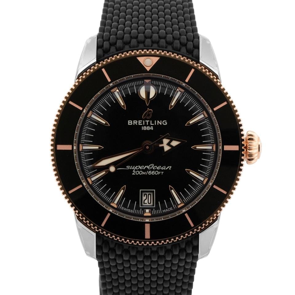 Breitling Superocean Heritage 42 NEW PAPERS Breitling Superocean Heritage 42mm B31 Two-Tone 42mm Watch UB3111 BOX