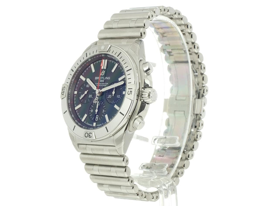 Breitling Chronomat 42 B01 42 Edelstahl - Grün