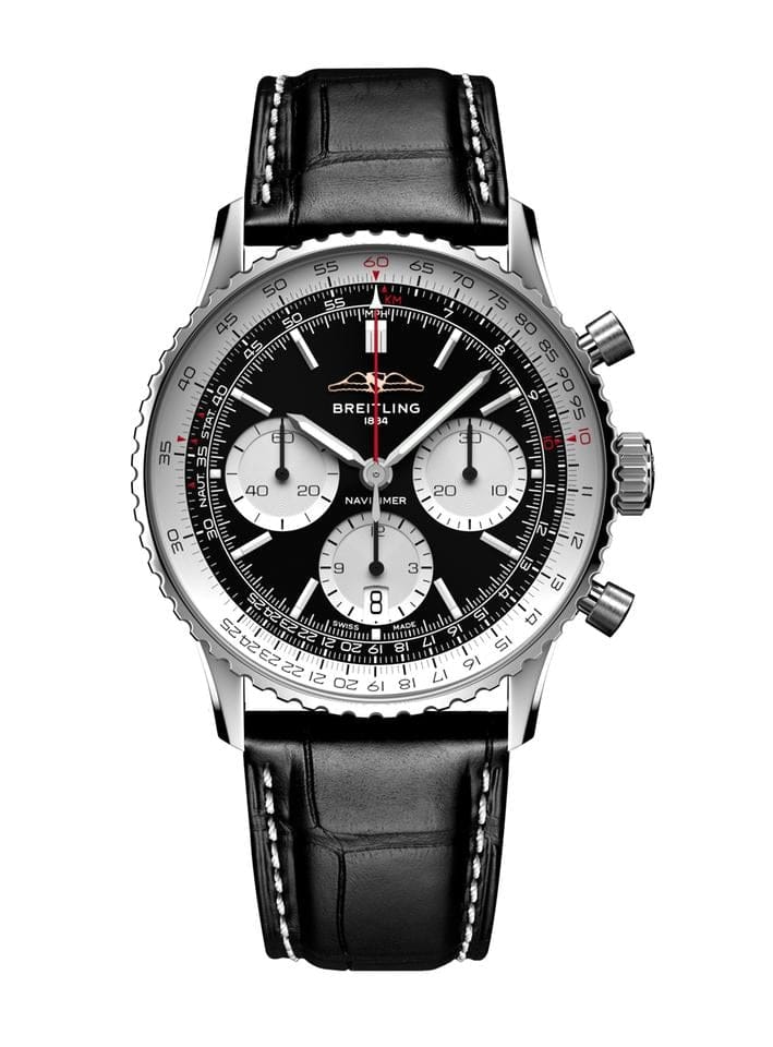 Breitling Navitimer 1 B01 Chronograph41 Edelstahl - Schwarz
