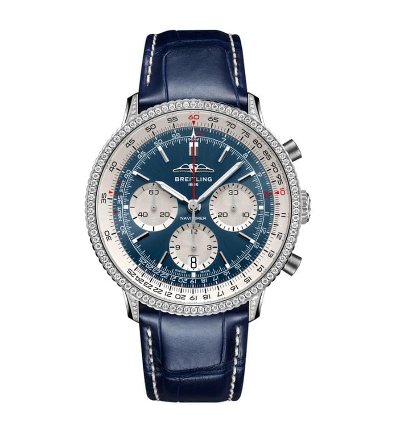 Breitling Navitimer 1 B01 Chronograph41mm Diamond Bezel BRAND NEW UNWORN 2026
