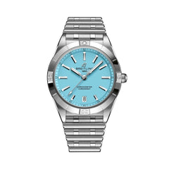 Breitling Chronomat 36 AUTOMATIC 36 CARIBBEAN LIMITED EDITION TIFFANY BLUE FULL SET - LIMITED EDITION ONE OF 100