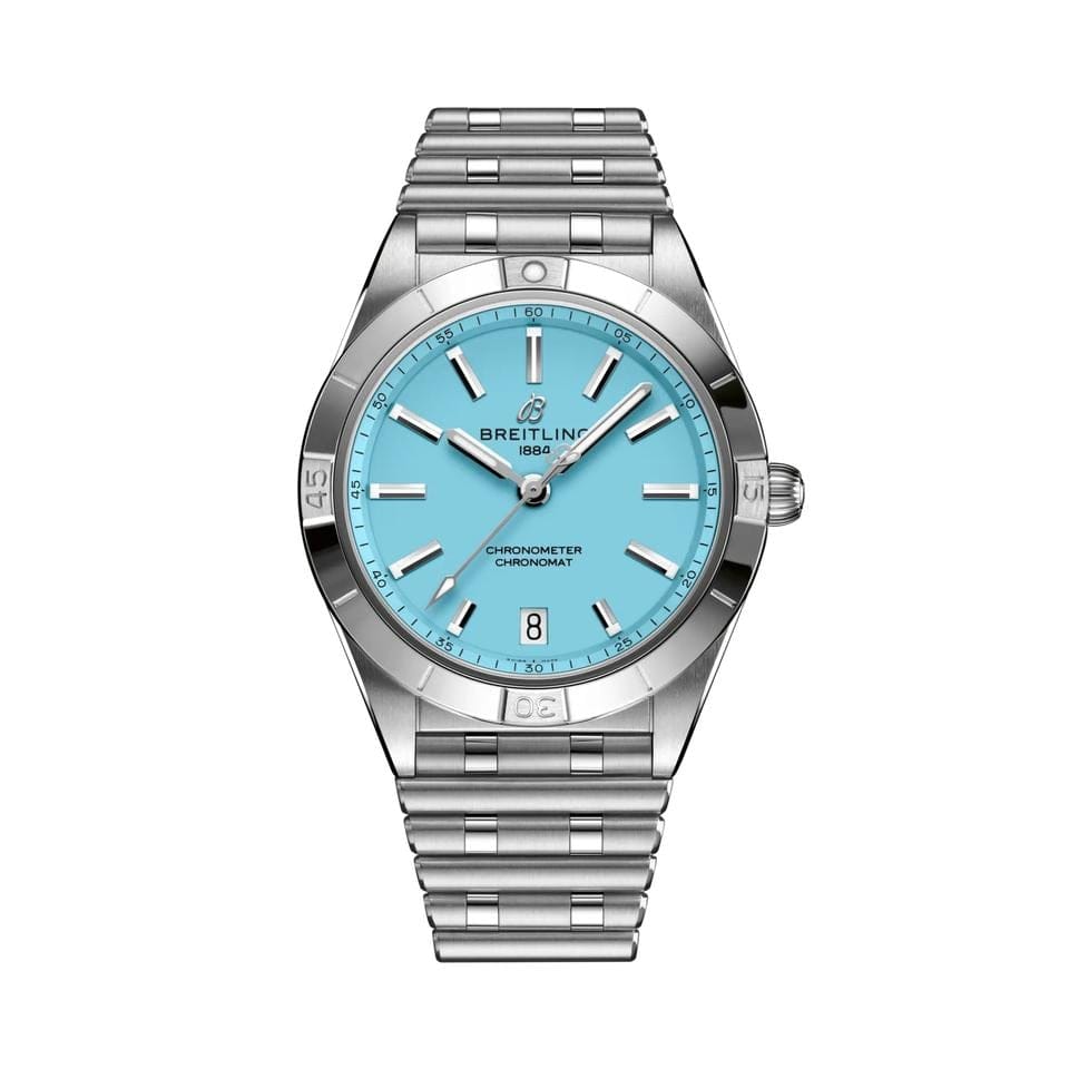 Breitling Chronomat 36 AUTOMATIC 36 CARIBBEAN LIMITED EDITION TIFFANY BLUE FULL SET - LIMITED EDITION ONE OF 100