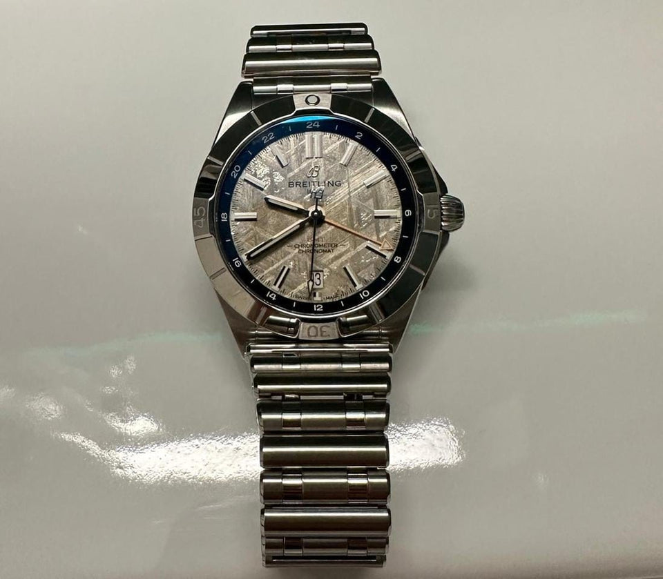 Breitling Chronomat GMT40 Erling Haaland Chronomat Full Set Special Edition Erling Haaland / Unworn & warranty