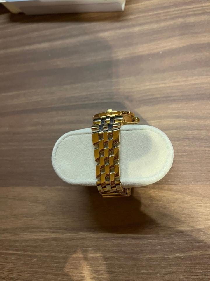 Breitling Starliner Gold/diamonds/mother of pearl - ladies watch