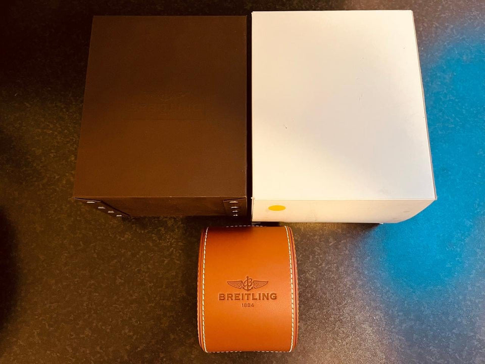 Breitling Starliner Gold/diamonds/mother of pearl - ladies watch