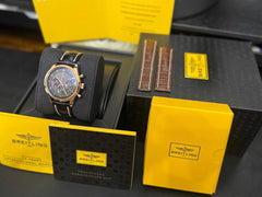 Breitling Transocean Chronograph GMTTransoceanic GMT (limited edition 40/200) Brand New-Never Worn-Box and Papers