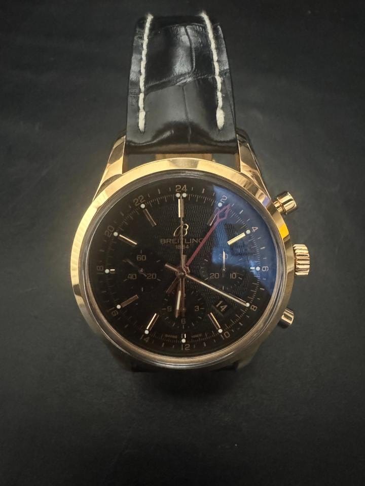 Breitling Transocean Chronograph GMTTransoceanic GMT (limited edition 40/200) Brand New-Never Worn-Box and Papers