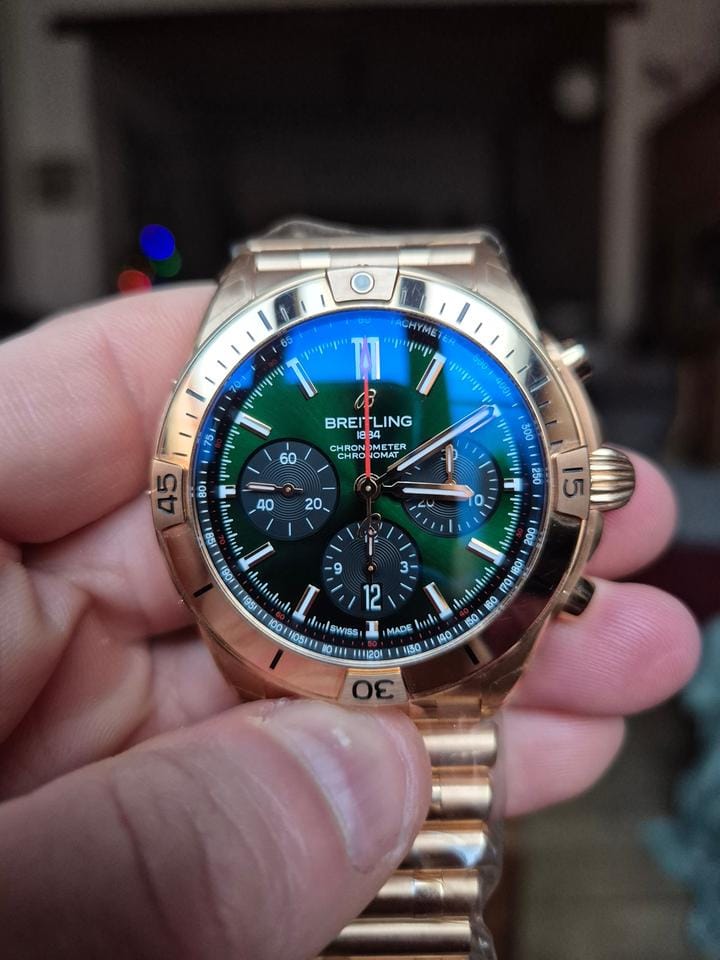 Breitling Chronomat 42 B01 42 One of 50 - Full Gold 18k