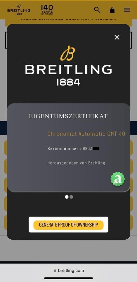 Breitling Chronomat GMTADMT UAE Abu Dhabi Edition Arabic Fullset 2024 Ref. A323989 A1 C1 A