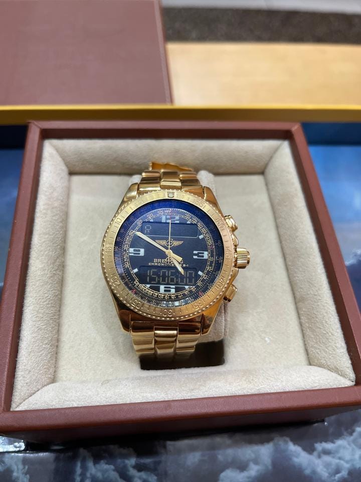 Breitling B-1 B-1 In Gold 750/18 karat - Uhrgehäuse+Armband No020 262g