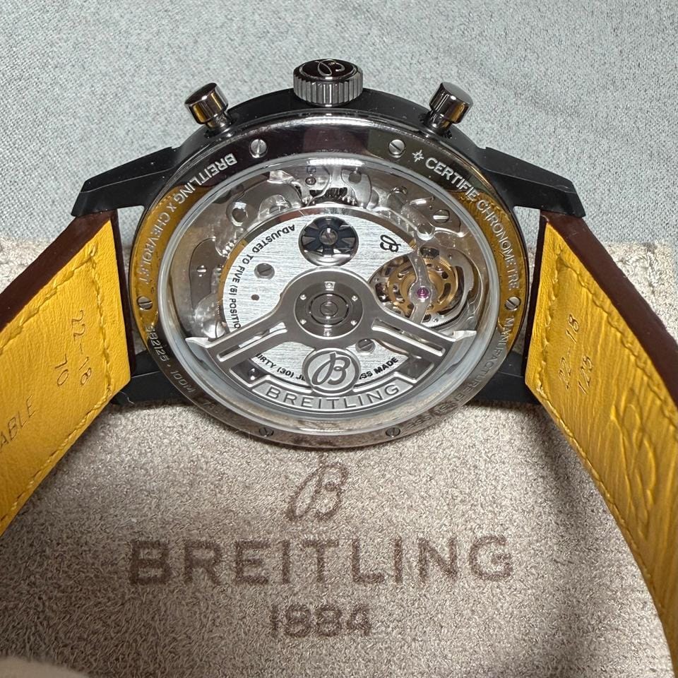 Breitling Top Time B21 Chevrolet Corvette Brand New Unworn Full Set Box and all Papers