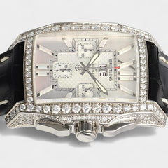 Breitling Bentley Flying BChronograph Limited 50 Diamond / White gold / 57.3x38.5 mm / Papers J4436563/A650