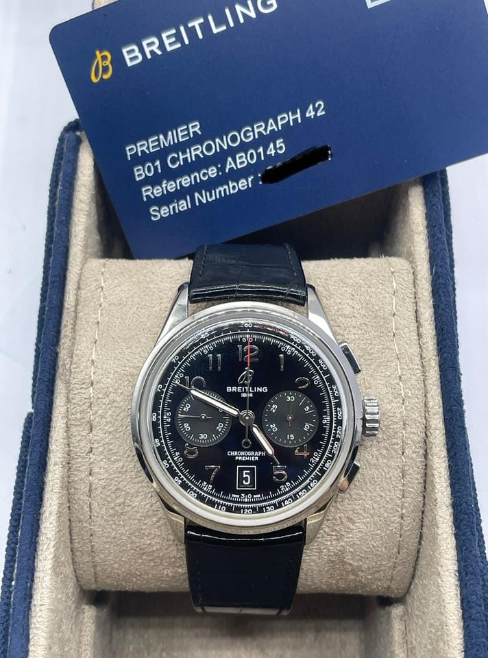 Breitling Premier B01 Chronograph 42mm 2024 like NEW with Box and Papers - (in Stock)