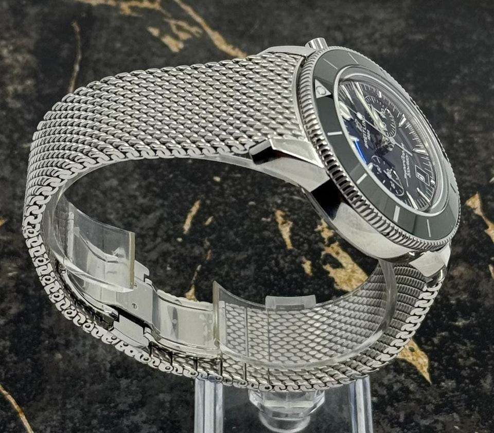 Breitling New 2025 - Superocean Heritage B01 Chronograph 42mm - Green Dial - Steel