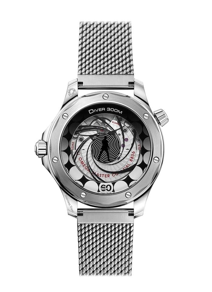 Omega Seamaster Diver 300 Mbasel one Seamaster Diver 300 M James Bond 007 60th Anniversary milan strap 5 years international warranty