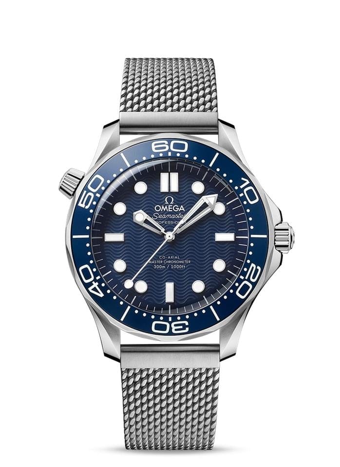 Omega Seamaster Diver 300 Mbasel one Seamaster Diver 300 M James Bond 007 60th Anniversary milan strap 5 years international warranty
