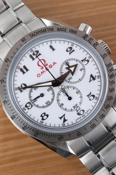 Omega Speedmaster Broad Arrow Olympic 32110425004001 Original Papiere + Box 99% NEW 2022