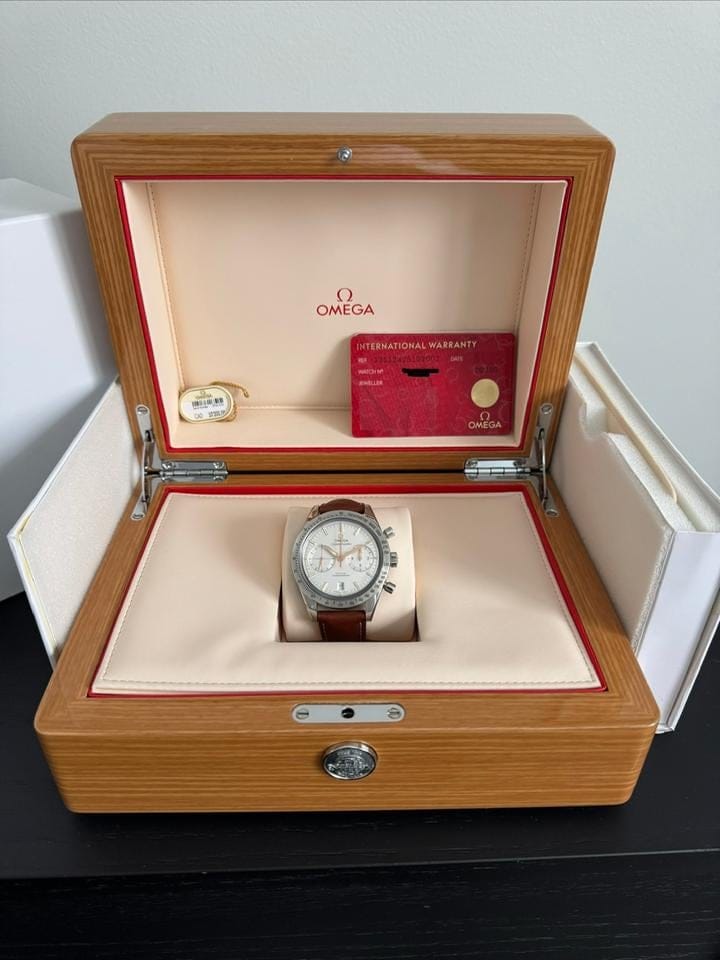 Omega Speedmaster '57 Co-axial Chronograph Full set mint condition