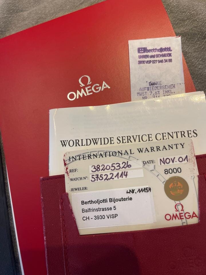 Omega Speedmaster Day Date Rarement portée