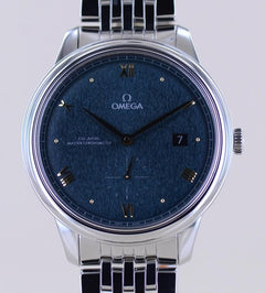 Omega De Ville Prestige Master Chronometer 41mm Green Dial Neu B+P