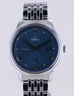 Omega De Ville Prestige Master Chronometer 41mm Green Dial Neu B+P