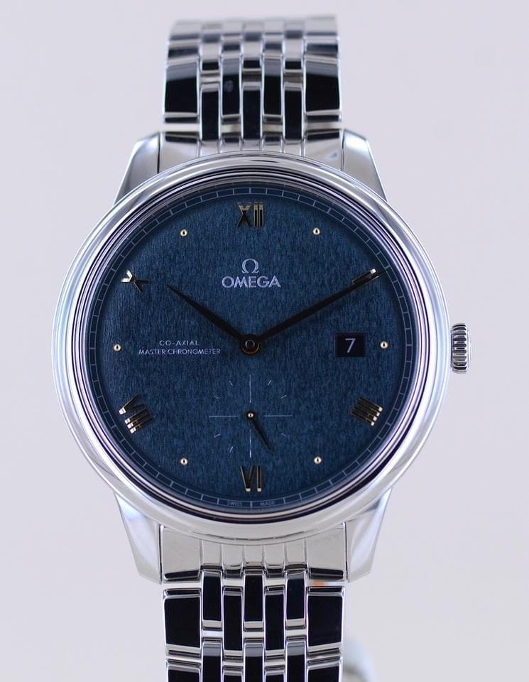 Omega De Ville Prestige Master Chronometer 41mm Green Dial Neu B+P