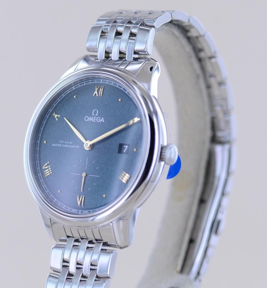 Omega De Ville Prestige Master Chronometer 41mm Green Dial Neu B+P