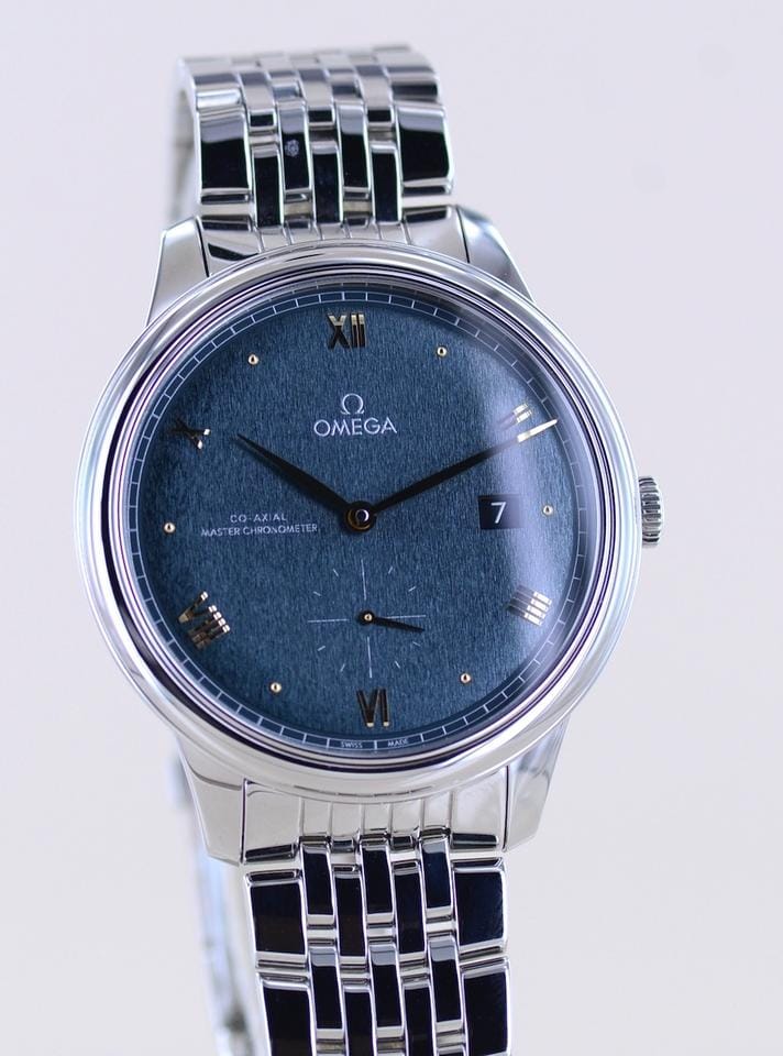 Omega De Ville Prestige Master Chronometer 41mm Green Dial Neu B+P