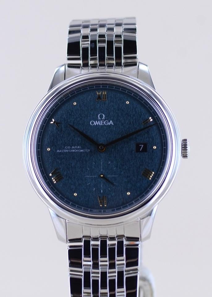 Omega De Ville Prestige Master Chronometer 41mm Green Dial Neu B+P