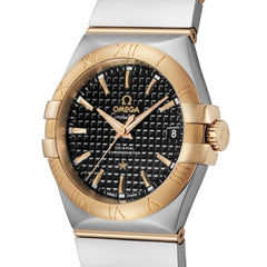 Omega Constellation5 Year Warranty Black 123.20.35.20.01.001 [Parallel Import]