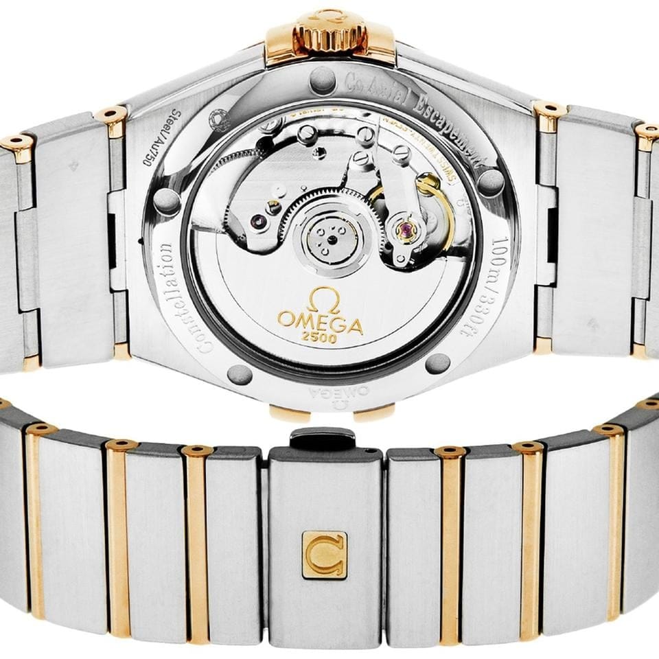 Omega Constellation5 Year Warranty Black 123.20.35.20.01.001 [Parallel Import]