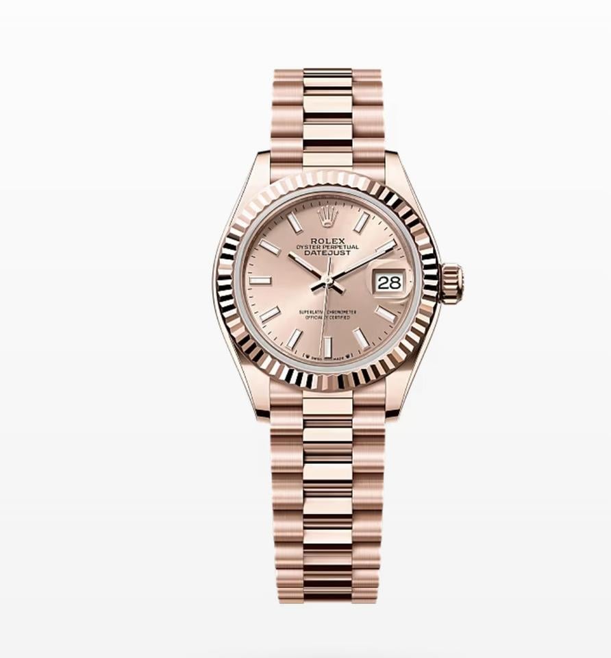Rolex | Datejust | 279175 | Rose gold | 28 mm | Rose gold | Pink | Automatic
