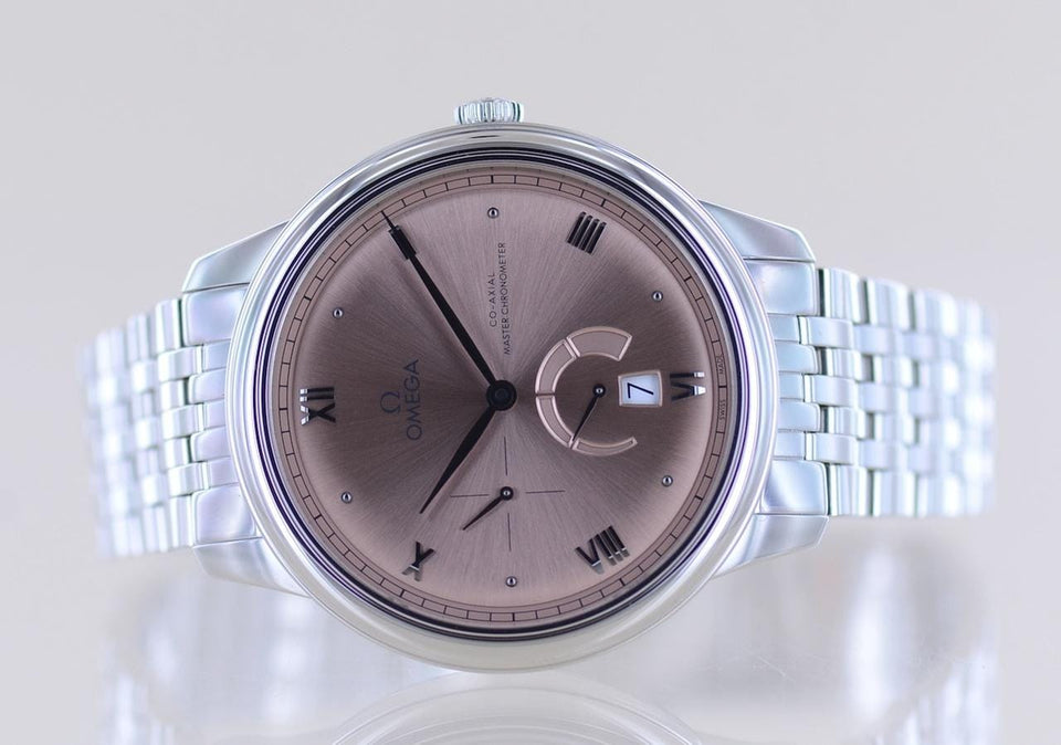 Omega De Ville Prestige Master Chronometer 41mm Power Reserve Date Neu B+P