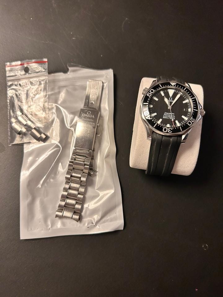 Omega Seamaster Diver 300 MFuldt sæt inkl. rubber strap