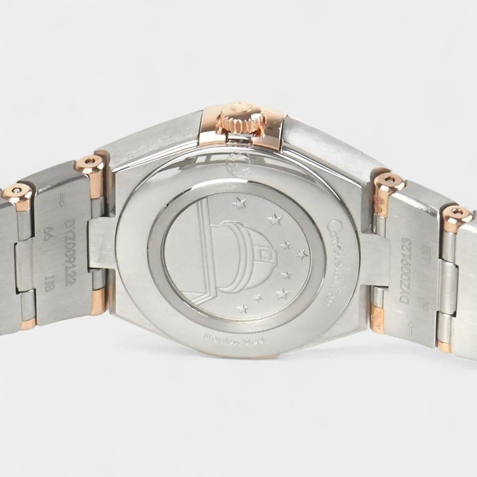 Omega Constellation Manhattan / Steel&Rose gold / 25 mm / Box&Papers / 131.20.25.60.13.001
