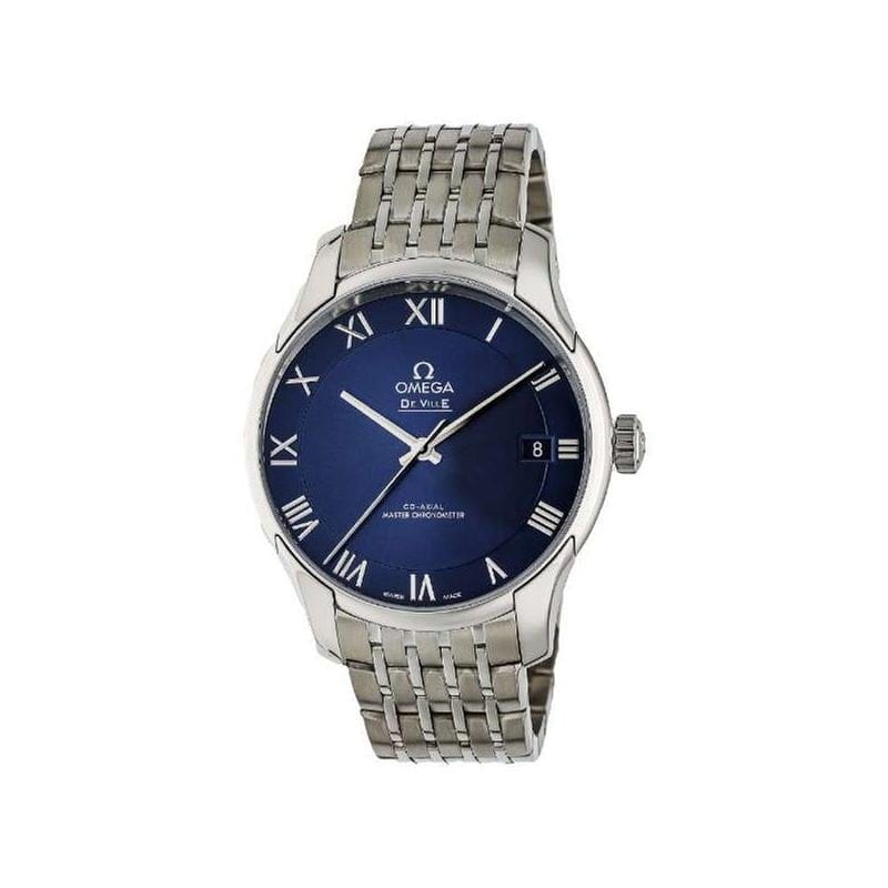 Omega De Ville Hour Vision Master Chronometer men metal watch 433.10.41.21.03.001