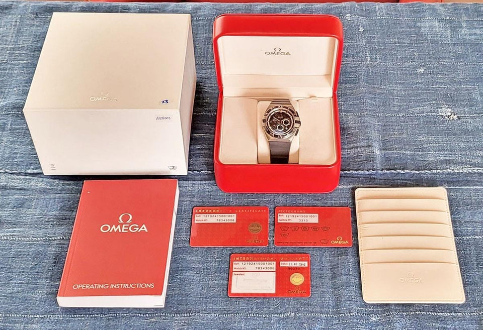 Omega Constellation Double Eagle Chronograph Double Eagle Titanium 41mm