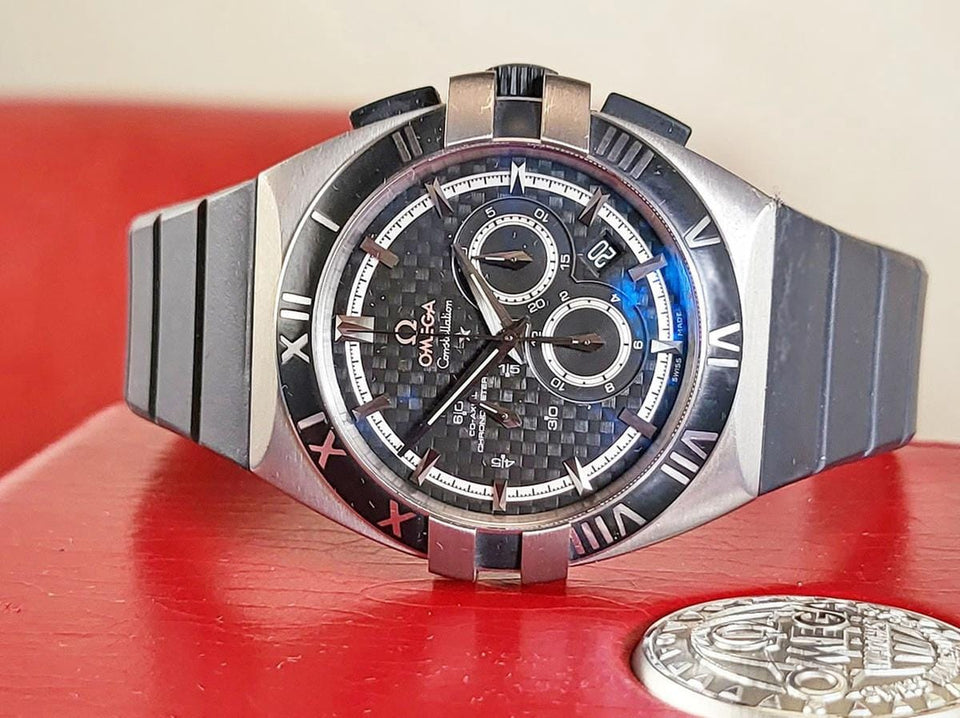 Omega Constellation Double Eagle Chronograph Double Eagle Titanium 41mm