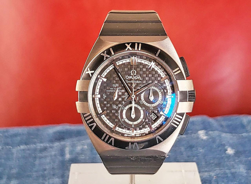 Omega Constellation Double Eagle Chronograph Double Eagle Titanium 41mm