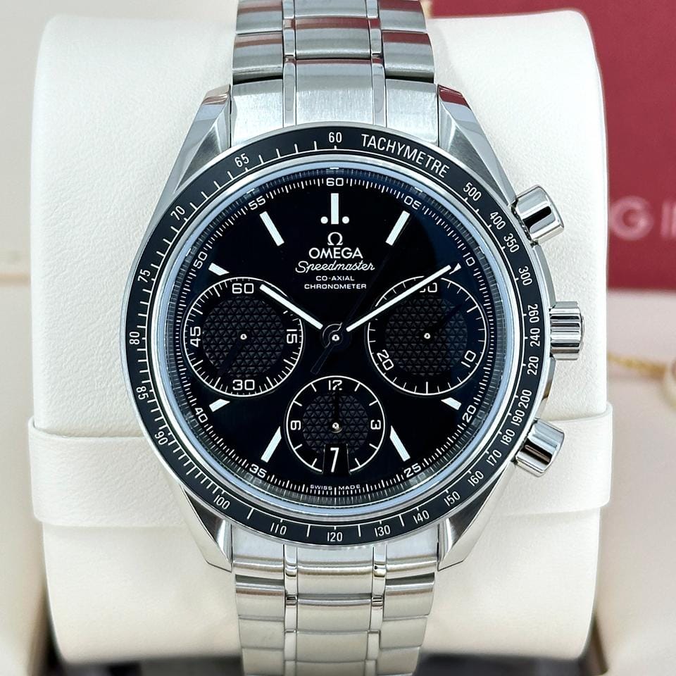 Omega Speedmaster Racing Unworn 2026 Speedmaster Racing Co-Axial Chronograph 326.30.40.50.01.001 box and papers