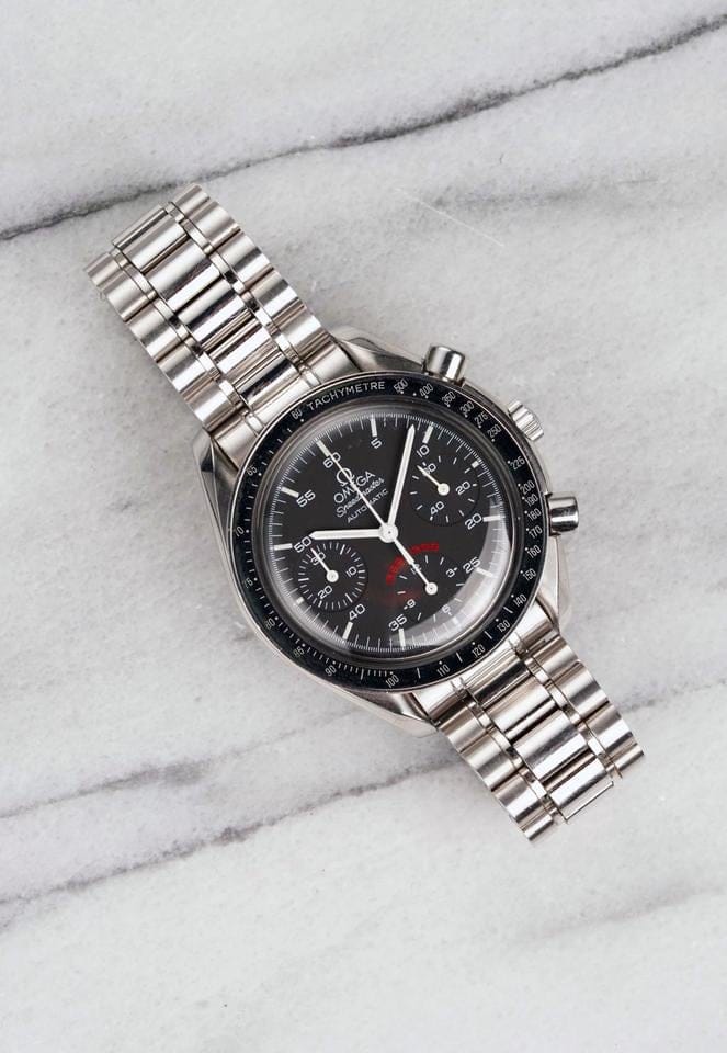 Omega Speedmaster1999 Reference 3510 Milan Limited Edition Automatic Chronograph Black Dial 39m