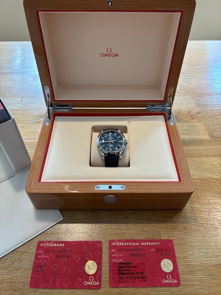 Omega Seamaster Aqua Terra Gmt