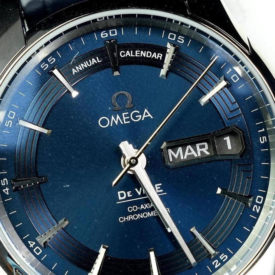 Omega De Ville Hour Vision Annual Calendar 431.33.41.22.03.001 BC