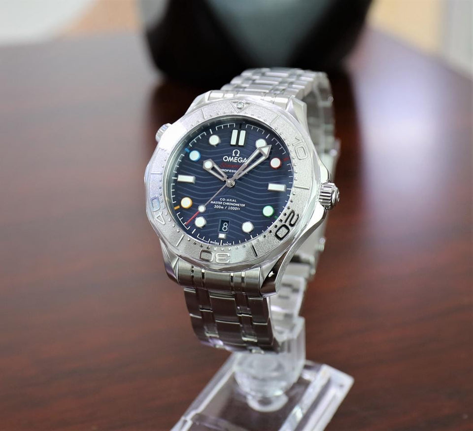 Omega Seamaster Diver 300 MBeijing 2022 - Special Edition - New - 522.30.42.20.04.001
