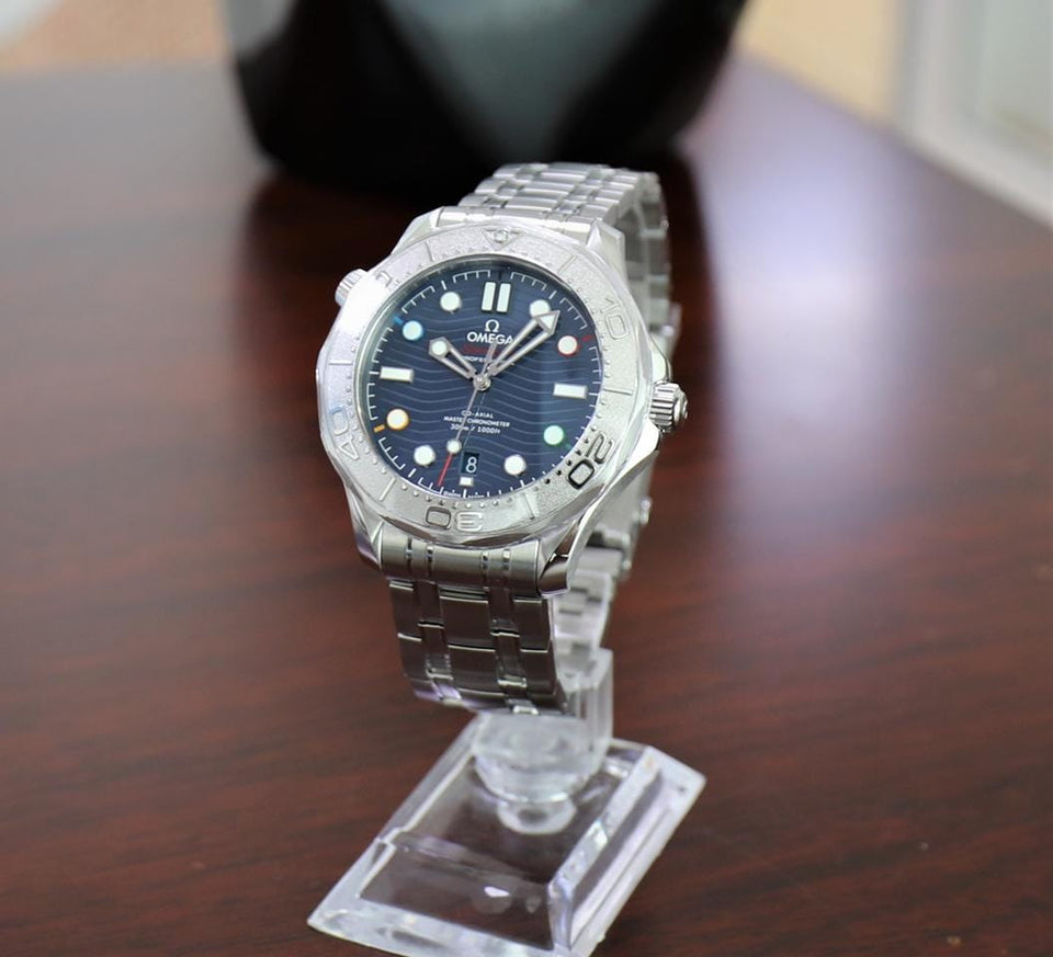 Omega Seamaster Diver 300 MBeijing 2022 - Special Edition - New - 522.30.42.20.04.001