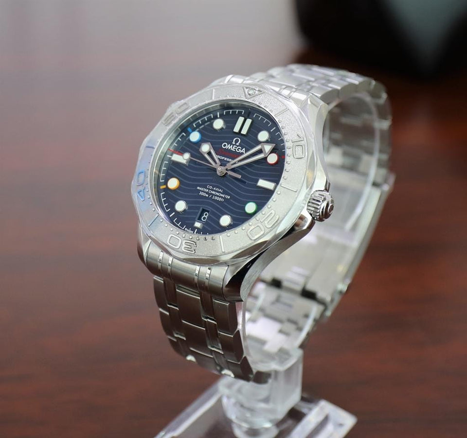 Omega Seamaster Diver 300 MBeijing 2022 - Special Edition - New - 522.30.42.20.04.001