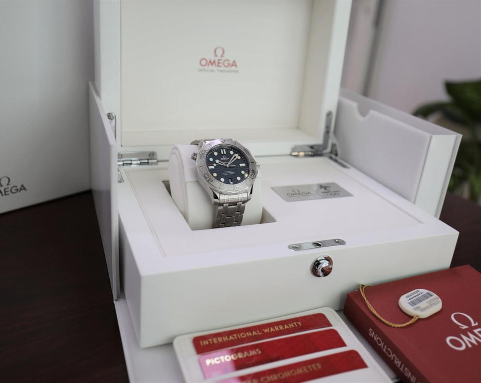 Omega Seamaster Diver 300 MBeijing 2022 - Special Edition - New - 522.30.42.20.04.001