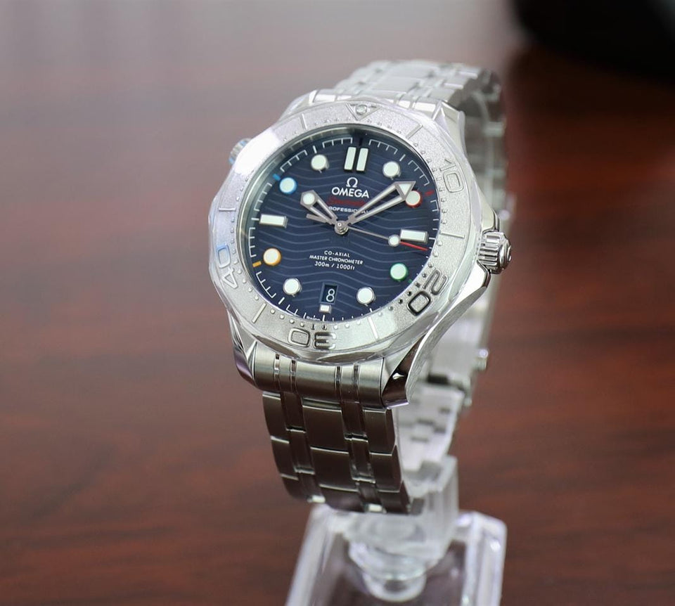 Omega Seamaster Diver 300 MBeijing 2022 - Special Edition - New - 522.30.42.20.04.001